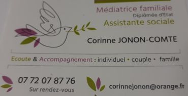 Corinne JONON - Assistante Sociale et Médiatrice familiale