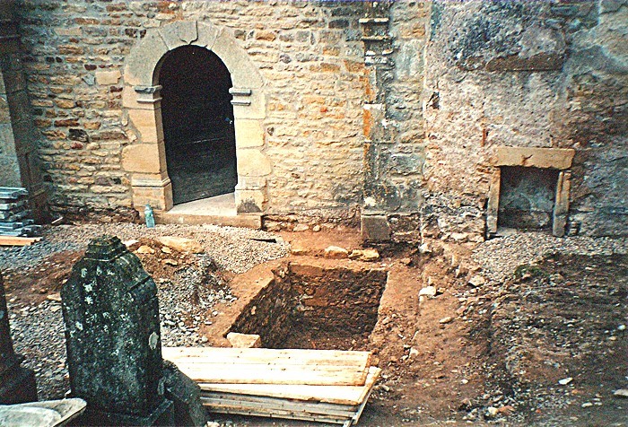 La restauration de l'église du XIIe